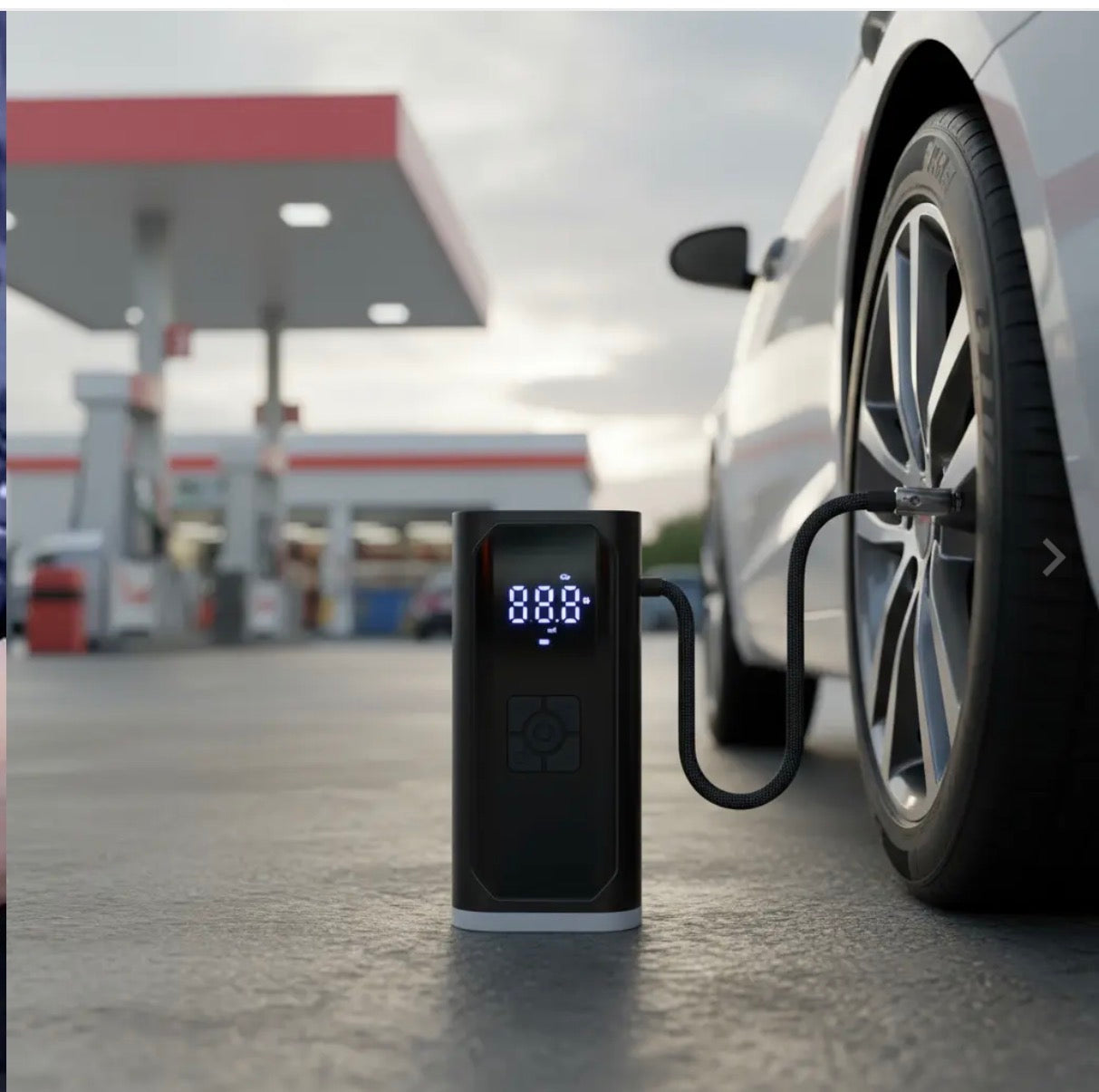 💨🚗 COMPRESOR DE AIRE WIRELESS DIGITAL EG-216 🔋⚡