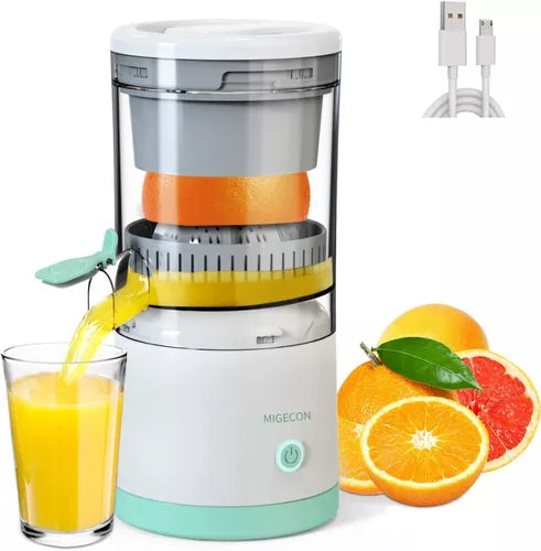 🍊⚡ EXPRIMIDOR DE JUGO RECARGABLE 🍋✨