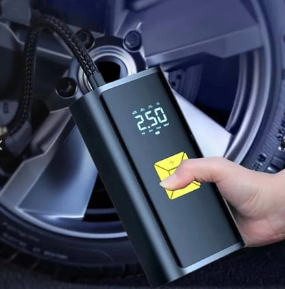 💨🚗 COMPRESOR DE AIRE WIRELESS DIGITAL EG-216 🔋⚡