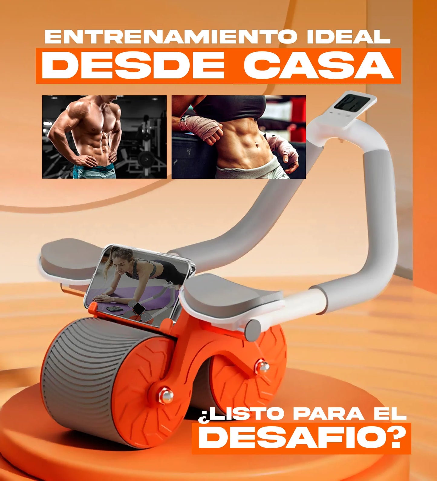 💪🔥 RODILLOS PARA EJERCICIO (AB WHEEL) 🔥💪