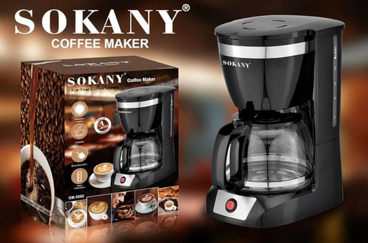☕✨ CAFETERA SOKANY CM-108S ✨🔥