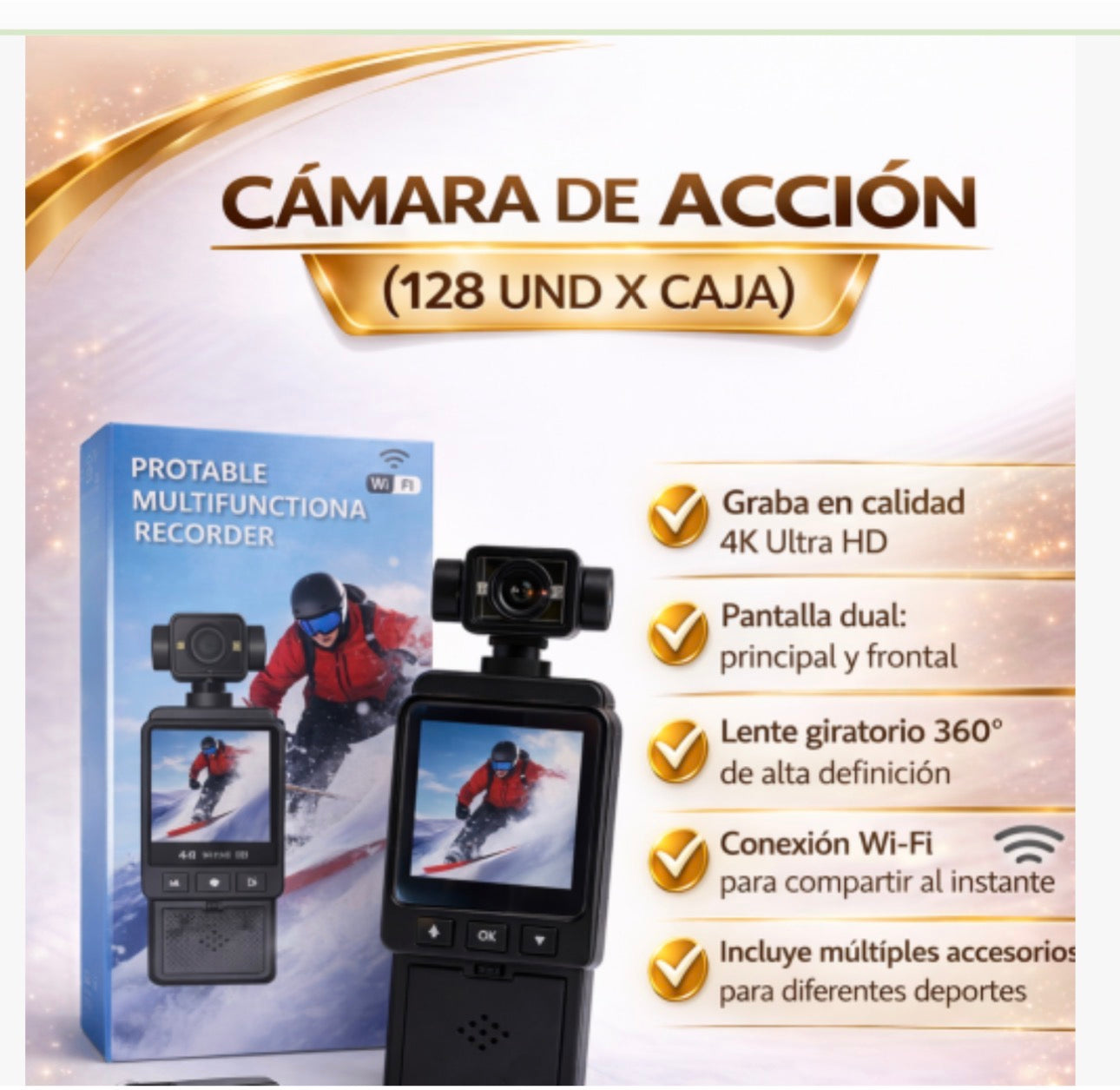 📸🔥 CÁMARA DE ACCIÓN HD / ACTION CAMERA 🔥🎥