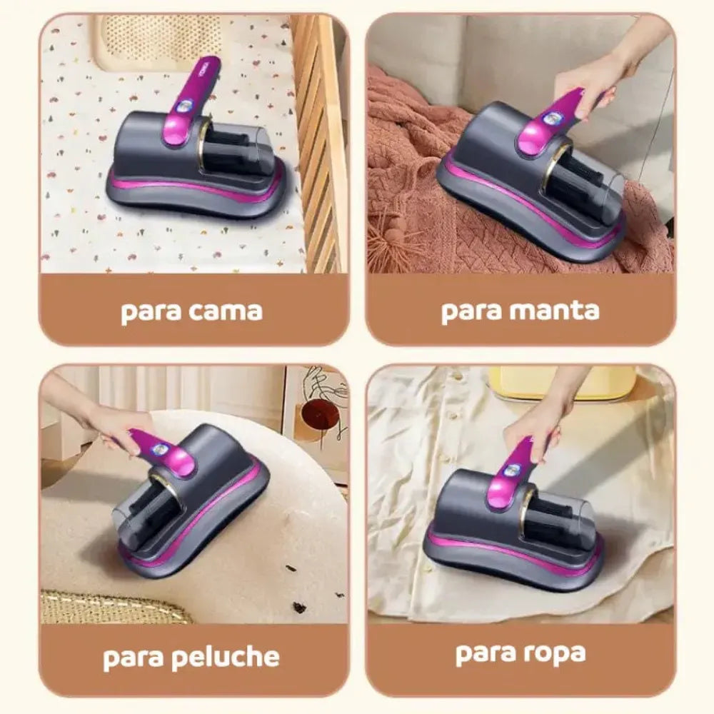 💜ASPIRADORA DE ACAROS MORADA💜🛏️