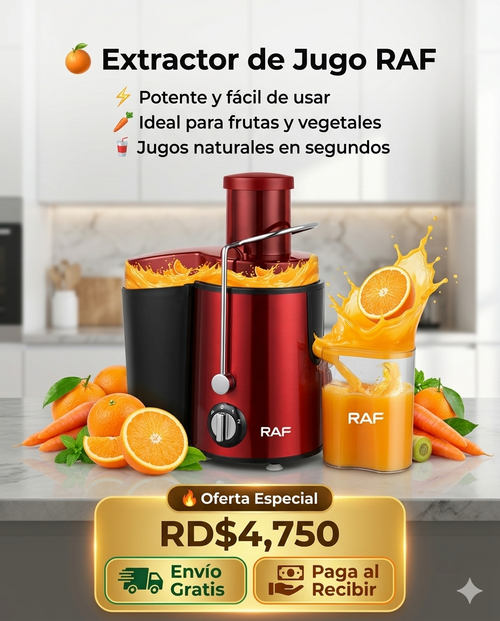 EXTRACTOR DE JUGO RAF