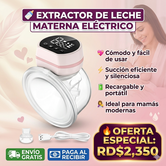 EXTRACTOR DE LECHE MATERNA ELÉCTRICO ✨🤱