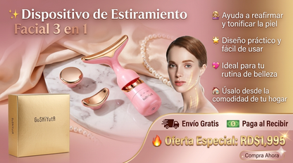 DISPOSITIVO DE ESTIRAMIENTO FACIAL 3 EN 1