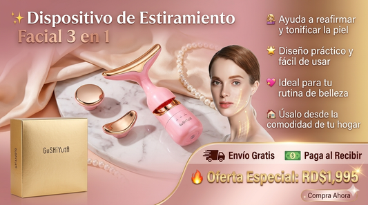 💆‍♀️ DISPOSITIVO DE ESTIRAMIENTO FACIAL 3 EN 1 💆‍♀️