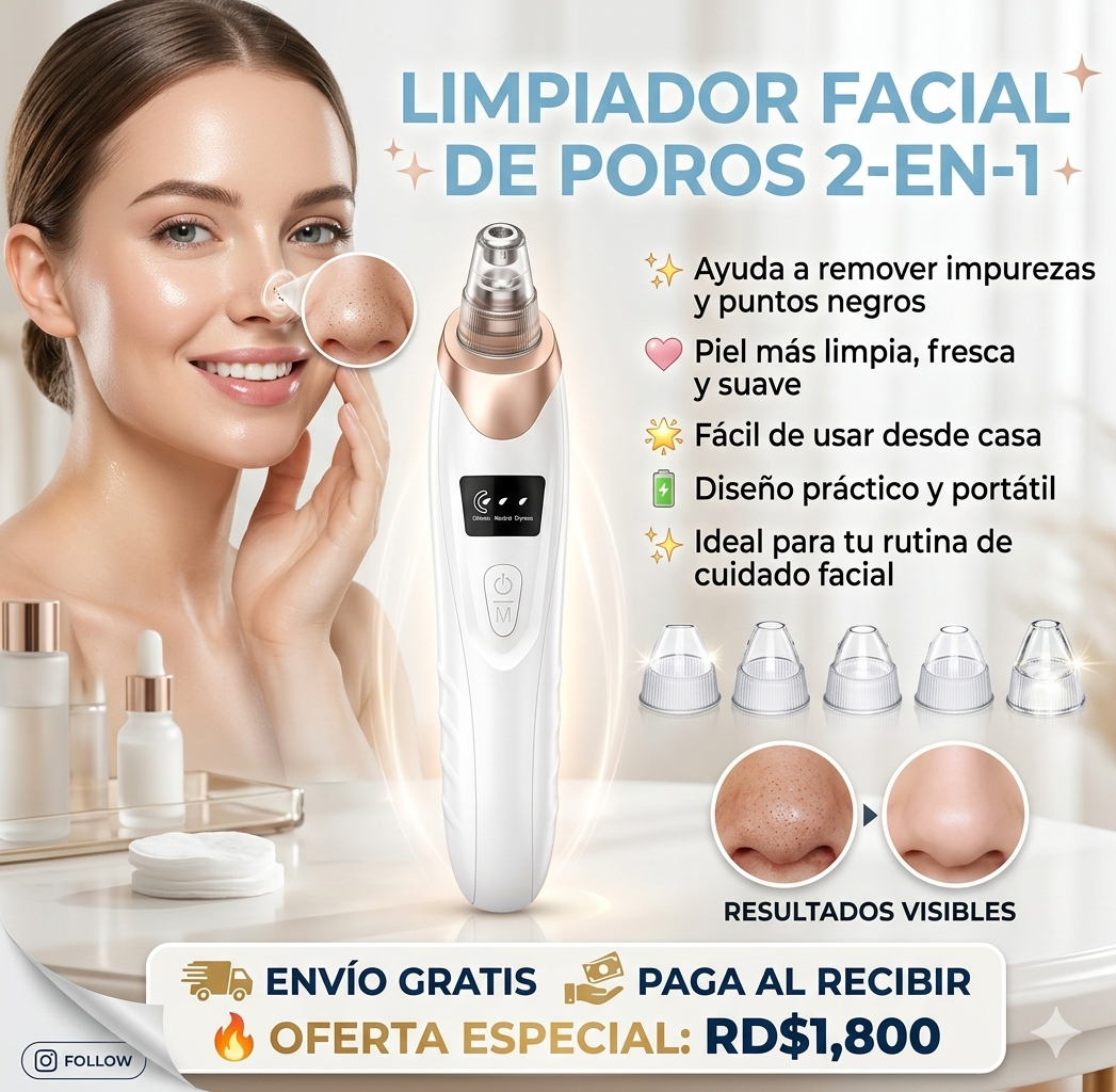 LIMPIADOR FACIAL / LIMPIADOR DE POROS